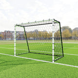 Garvee 3-In-1 Soccer Goal Training Rebounder Net 7x5Ft Large Ultra-Responsive Football Net for Solo Team Practice