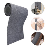 Garvee Cat Scratching Mat, 15.7"x78.7" Dark Gray Self-Adhesive Polypropylene Carpet, Trimmable Furniture Protector for Cat Trees, Scratching Posts, Stairs and Sofas, Peel-and-Stick Custom Pet Scratch Surface