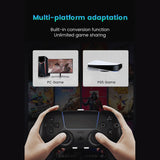 Garvee PS5 Back Button Attachment With 4 Programmable Paddles For PS5 Controller & PC, Ultra-Light Design, Black