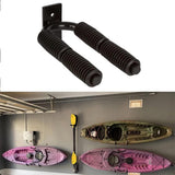 Garvee Kayak Paddles Storage Rack Metal Holder For Garage And Home, Up To 6 Paddles, Black - Black