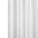 Garvee White Shower Curtain Fabric Waffle Weave Polyester Bathroom 72x72 Inch - White