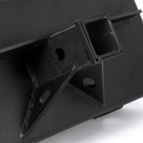 Garvee Steel Mini Skid Steer Quick Attach Plate – 2" Receiver Adapter, Heavy-Duty Construction – Compatible with Ramrod, Toro Dingo, Ditch Witch, Finn, Tomas – For Tractors – Black