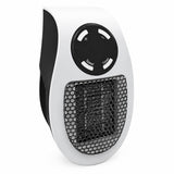 Garvee 500W Ceramic Space Heater LED Display Thermostat PTC Heating Element Compact Plug-In Portable Indoor Use for Bedroom Office