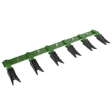 Garvee Heavy Duty Bucket Tooth Bar 49-Inch Effortless Installation Steel Powder Coated Fits 1/2-Inch Edges Sub-Compact Tractors Construction Farming - Dark Green