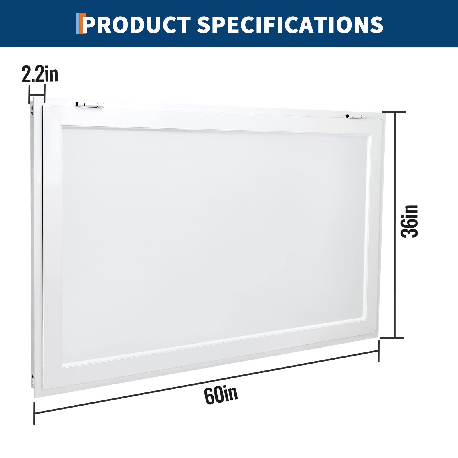 Garvee 60x36 Inch Concession Window for Food Trucks & Stands-85° Weatherproof Awning Door with Dual-Point Lock, Heavy-Duty Aluminum Frame Service Window (Glass Not Included)