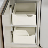 Garvee White Pull-Out Cabinet Organizer Multi-Functional Under Sink Storage Rack 43x14x20cm