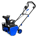 Garvee 20" Electric Snow Blower Brushless Motor 1800W 180° Adjustable Chute Waterproof All-Terrain Wheels 2 LED Lights Driveways Walkways
