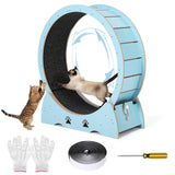 Garvee Cat Wheels Durable Cat Wheels for Pets, Universal Fit, Black - Mint Green