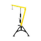 Garvee Yellow Hydraulic Pickup Truck Crane Hitch Mounted 1000 Lbs Capacity 360° Swivel Adjustable Load - Yellow