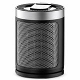 Garvee Ceramic Space Heater 1500W PTC Fast Heating Quiet Operation Metal Housing Portable Tower for Bedroom Office - Silver