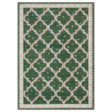Garvee Washable Area Rug 6x9ft – Modern Abstract Low Pile Carpet, Soft, Non-Slip, mark Resistant – Perfect for Living Room, Bedroom, Nursery, Dining Room, Office – Green, USA - Blue