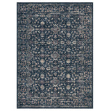 Garvee Vintage Boho Area Rug – Washable, Non-Slip, Soft Carpet for Living Room, Bedroom, Dining Room, Nursery, Office – Modern Pastel Style – 8x10ft, Black – USA Spec - Dark Green