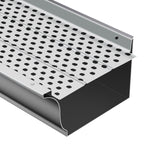 Garvee Heavy Duty Aluminum Gutter Guard Mesh – 52ft Leaf Filter System, Weatherproof Protection – Easy DIY Installation, Global Fit for Any Roof Type, 13 Pieces, Includes Scissors & Gloves, Specification: 52ft, Size: 6in