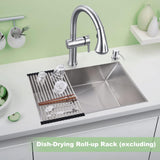 Garvee 30x18" Undermount Single Bowl Kitchen Basin – 16 Gauge 304 Brushed Stainless Steel, 10" Deep Basin, Bottom Grid & Drain, Noise Reducing, Commercial Grade Prep Basin, 2.0mm Edge, 1.0mm Body – 30*18*10", single basin without steps, with bottom grid, - Double Ss Sinkes