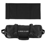 Garvee Adjustable Workout Sandbag for Fitness & Yoga – Multi-Handle Heavy Duty Power Bag – Strength Training, Cross-Training Equipment – Unfilled Inner Bag – Black, S (5-25lb)