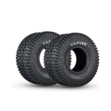 Garvee Heavy Duty Turf Tire Set for Golf Cart & Lawn Mower - 15x6.00-6 4PR Tubeless, All-Terrain, Puncture Resistant, Durable Rubber, Replacement for Utility Vehicle, Without Hub - 20X10.00-8 4Pr