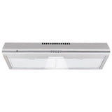 Garvee High-Performance 750 CFM Stainless Steel Under Cabinet Range Hood - 30 Inch, 3-Speed, Ducted/Ductless Kitchen Vent Hood, LED Light, Low Noise, Easy Installation - Ideal for Stove Ventilation (Primary Color)