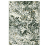Garvee Washable Green Area Rug - Contemporary Abstract Low Pile Carpet - Non-Slip, Spot Resistant, Collapsible, Non-Shedding - Living Room, Bedroom, Dining Room, Office - 9x12ft (274x366cm) - United States