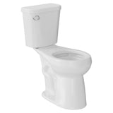 Garvee ADA Compliant Two-Piece Commercial Toilet – 19" Comfort Height, Round Bowl, 1.28 GPF Side Single Flush, Water Efficient, Powerful Rotary Flush, 12" Rough-In, No Cover Plate, Includes Water Parts – 3480D upgraded rotary flush, 19" height, single - 3469D Upgraded Model Siphon, 21" Height, Single Side-Button Flush, Elongated, Without Cover Plate, Includes Water Parts