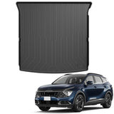 Garvee All-Weather Protection Trunk Liner for Chevrolet Cargo Liner 2021-2024 – Heavy Duty TPE Cargo Mat – Raised Edges, Waterproof, Odor-Free, Mark Resistant Resistant, Non-Slip, Easy Clean – Black