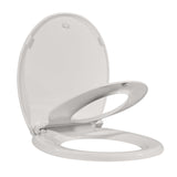 Garvee Comprehensive Commercial Toilet Seat with Built-In Toddler Training Seat – Soft Slow-Close Lid, Magnetic Kids Seat, Non-Slip, Easy Install & Clean, Round, Biscuit – Appropriate for Adults & Children – System default_7