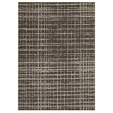 Garvee Washable Area Rug – Modern Low Pile Non-Slip Carpet, Soft Boho Geometric & Abstract Print, Collapsible Mark Resistant Large Accent Mat – Living Room, Bedroom, Dining Room, Nursery, Office – Brown Tone, USA, 9x12ft (274x366cm) - Black Tone