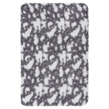 Garvee Ultra Soft Shaggy Area Rug - Soft High Pile Non-Slip Modern Carpet for Living Room, Bedroom, Kids Room, Nursery, Dorm - Machine Washable, No-Shedding, Mark-Resistant - Dark Gray Tone, 8x10ft (244x305cm) - Blue Tint
